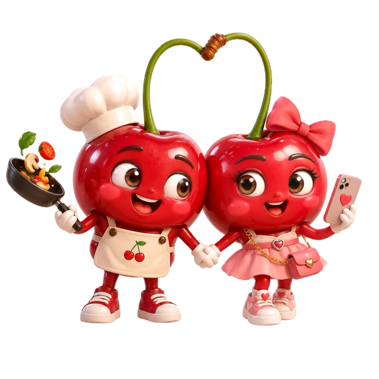 Jack and Jill, the BakeOut cherries